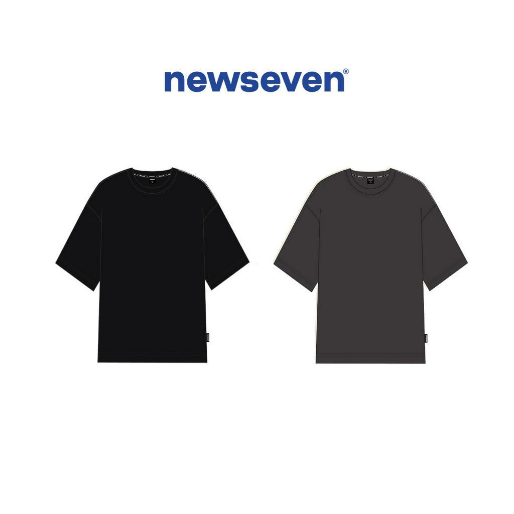 COMBO 2 Áo Thun Trơn NEWSEVEN VOTRI Basic Tee AT185 - CB.187