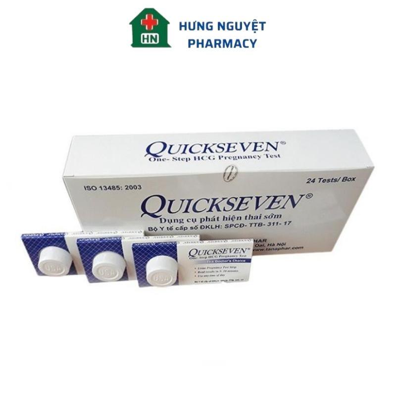 Que thử thai nhanh QuickStrip que thử giúp phát hiện thai sớm