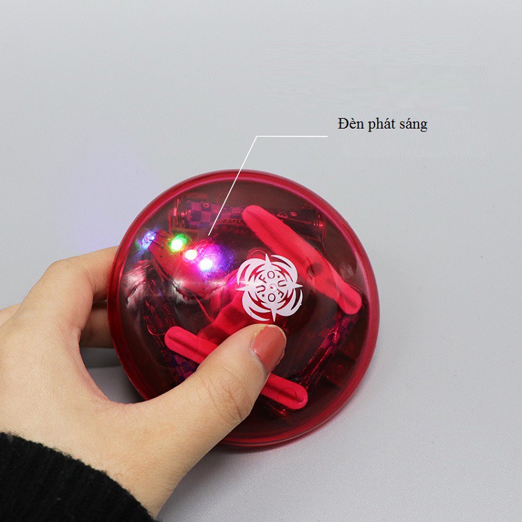 Con Quay Vô Cực  Thiết Kế Đèn Led Và Nhạc Mô Hình Đĩa Bay Cực Ngầu Cho Bé
