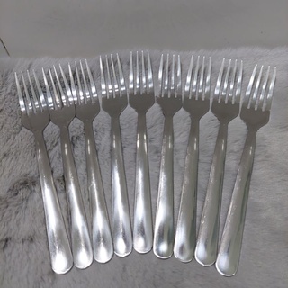 Combo 10 Nỉa ăn cơm inox cao cấp