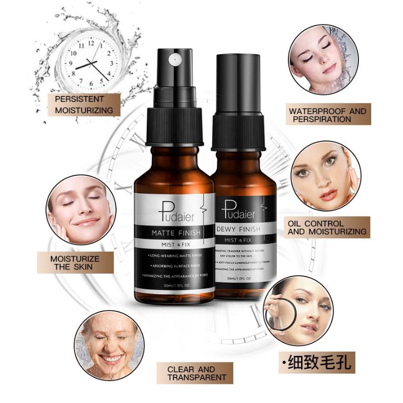 Pudaier Chai xịt trang điểm cao cấp 30ml | BigBuy360 - bigbuy360.vn