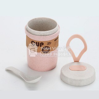 Hộp Cơm Giữ Nhiệt 2 Lớp 2 Ngăn INOX304 Màu Sắc Hiện Đại Cá Tính