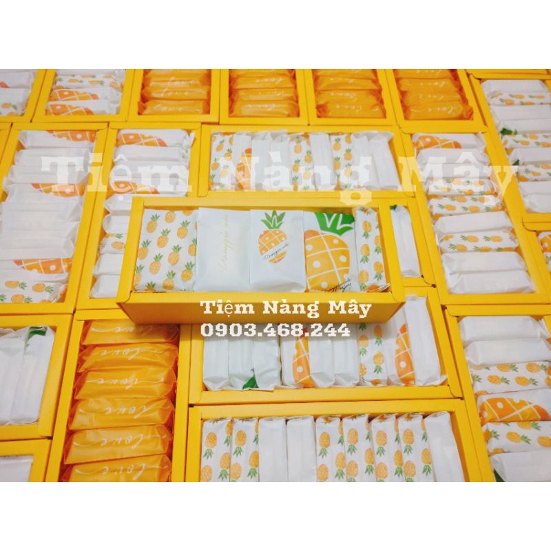 Túi bánh dứa vàng mix 4 mẫu 95-100c