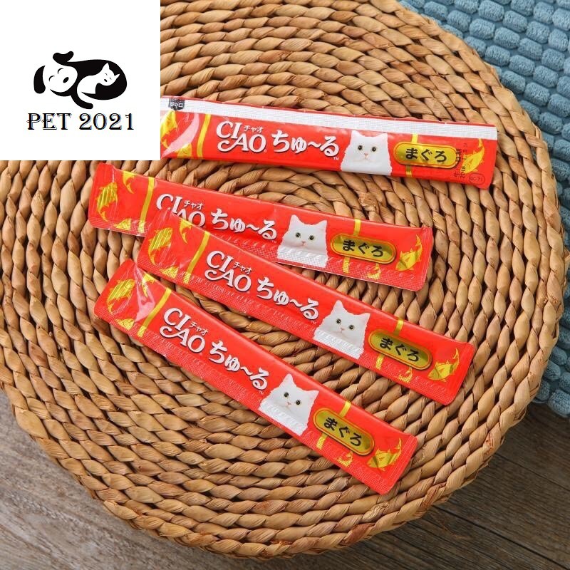 Pate Ciao/Súp Thưởng Dành Cho Mèo Hàng Nội Địa (14gx4)