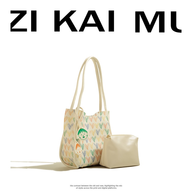 Muzikai Túi Tote Đeo Vai Cỡ Lớn 2022 Thời Trang Mùa Hè Mới Phổ Biến Cho Nữ