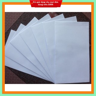 Phong bì trắng 16x23cm hoặc phong bì trắng 12x22cm, tập 100 cái[̲̅$̲̅(̲̅2οο̲̅)̲̅$̲̅]