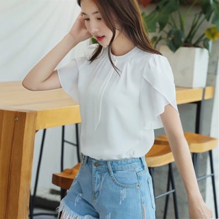 Áo sơ mi trắng bigsize nữ