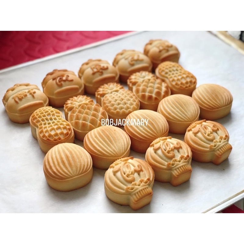 khuôn trung thu đèn lồng 50gr 2 mặt Thu An