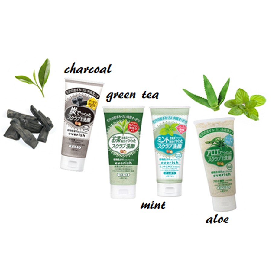 Sữa rửa mặt tẩy da chết Utena Everich Scrub