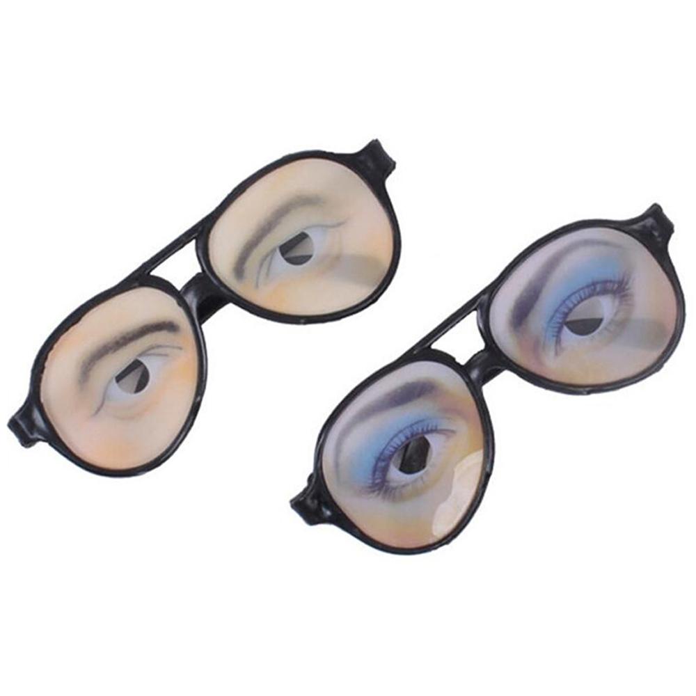 Kính Mắt Giả Gọng Đen Hóa Trang Halloween