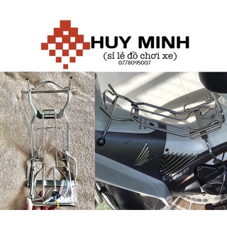 Baga xe future neo inox có kẹp lò xo - hàng cao cấp