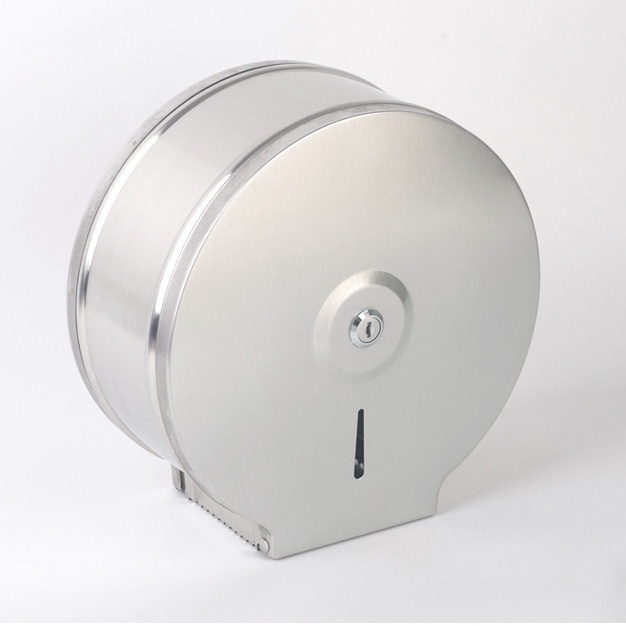 Hộp đựng giấy vệ sinh công nghiệp inox sus304 hộp đựng giấy vệ sinh treo tường cuộn lớn inox sus304
