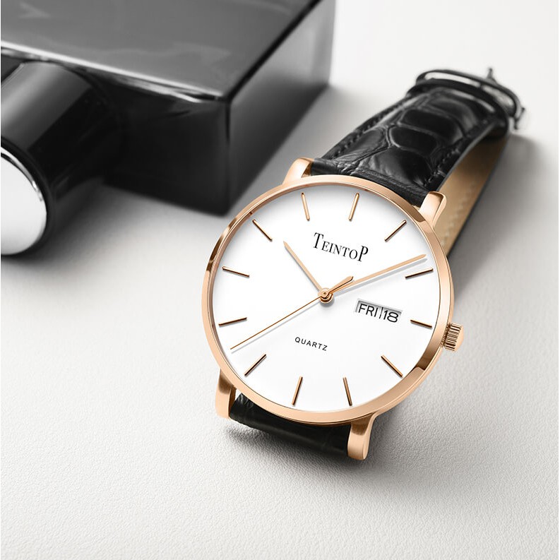 Đồng hồ nam chính hãng Teintop T7015-4 hàng mới 100%,Kính sapphire,chống xước,Chống nước,Đồng hồ Quartz,Bảo Hành 12tháng