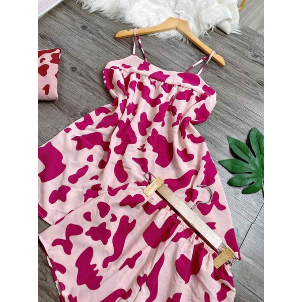 SET 2 DÂY BABYDOLL BÒ SỮA
