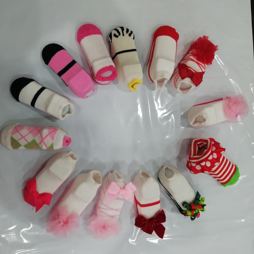 Tất ngắn SANLUTOZ kiểu dáng dễ thương cho các bé (ngẫu nhiên)