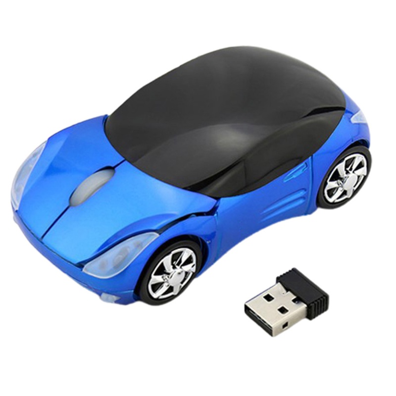 Chuột không dây 2.4G Hình Xe Hơi Nhiều Màu