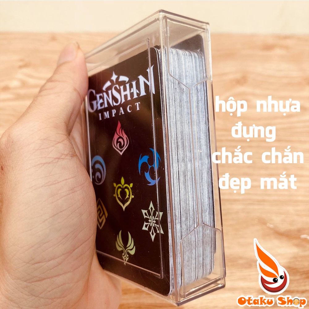 Bài tây Game Genshin Impact dùng chơi bài Poker, tú lơ khơ boardgame chuyên dành cho Otaku