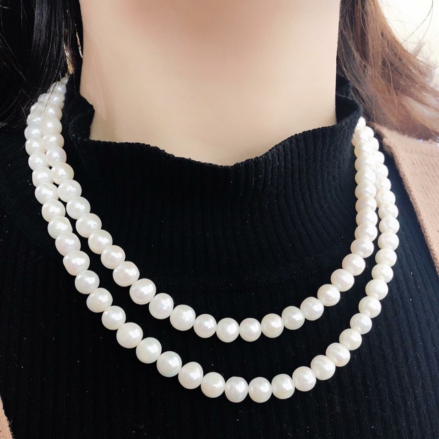 💥💥 Dây Truyền Trai Đôi Hàng Tự Nhiên Có Giấy Đảm Bảo