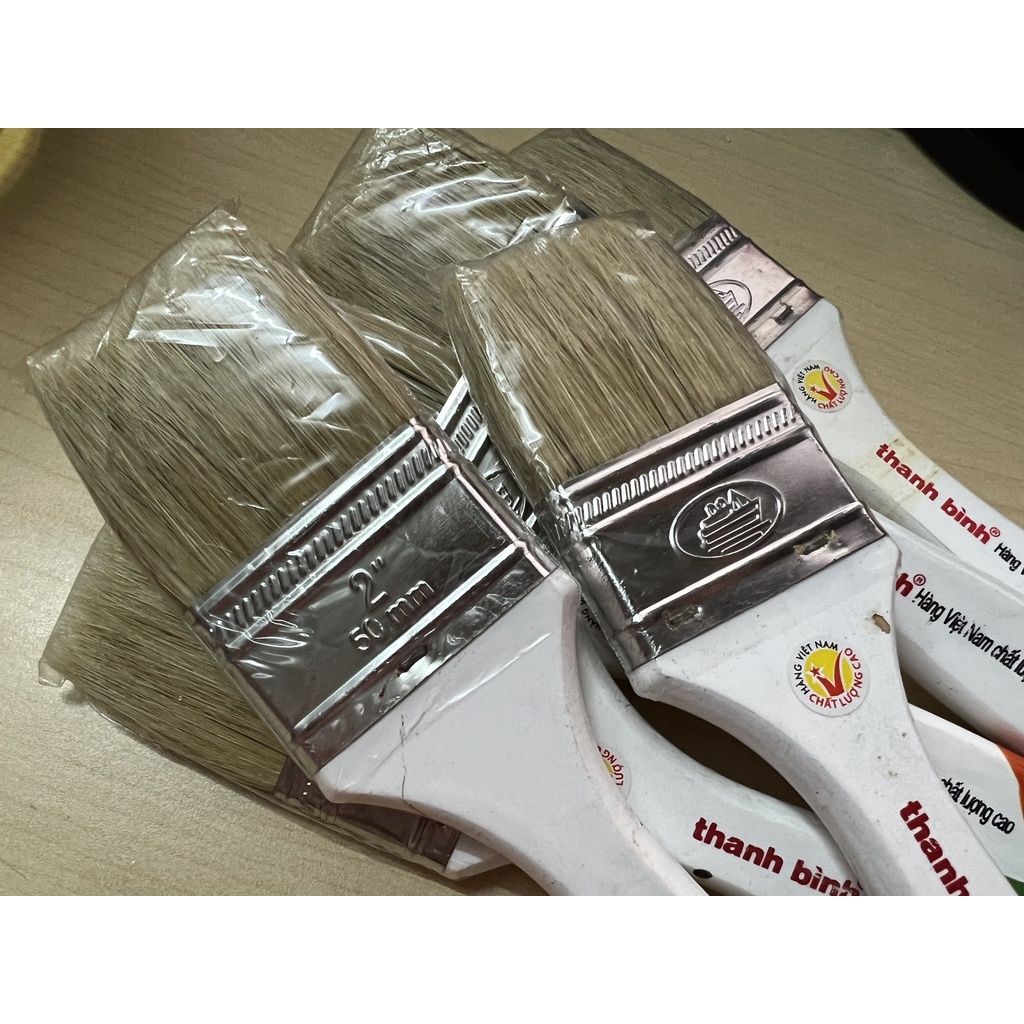 CỌ SƠN THANH BÌNH CÁN GỖ  2'' 50mm