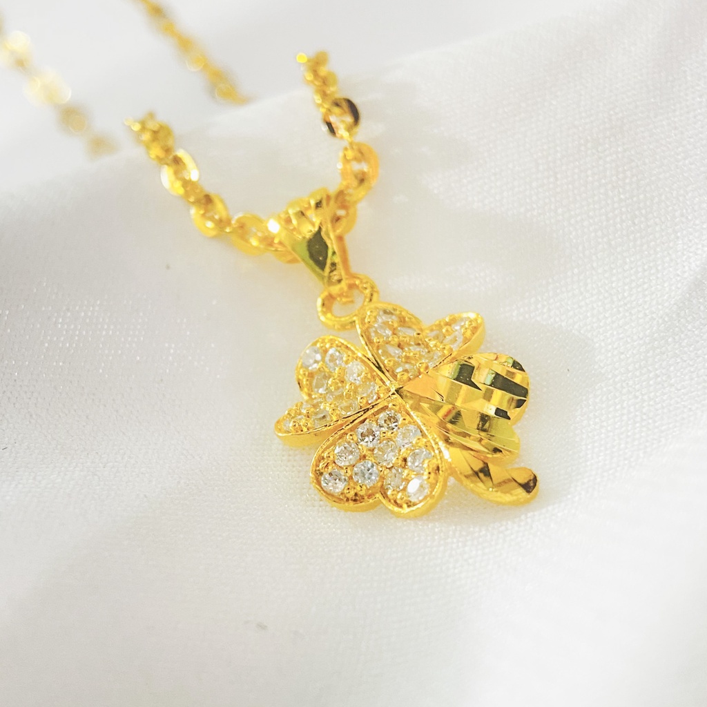 Dây chuyền Mặt hoa 4 lá cỏ cao cấp sang trọng ANTA Jewelry - ATJ3074