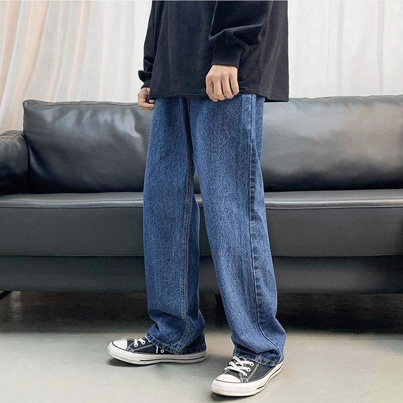 Quần Jeans Dài Dáng Rộng Cá Tính Hợp Thời Trang Dành Cho Nam | BigBuy360 - bigbuy360.vn