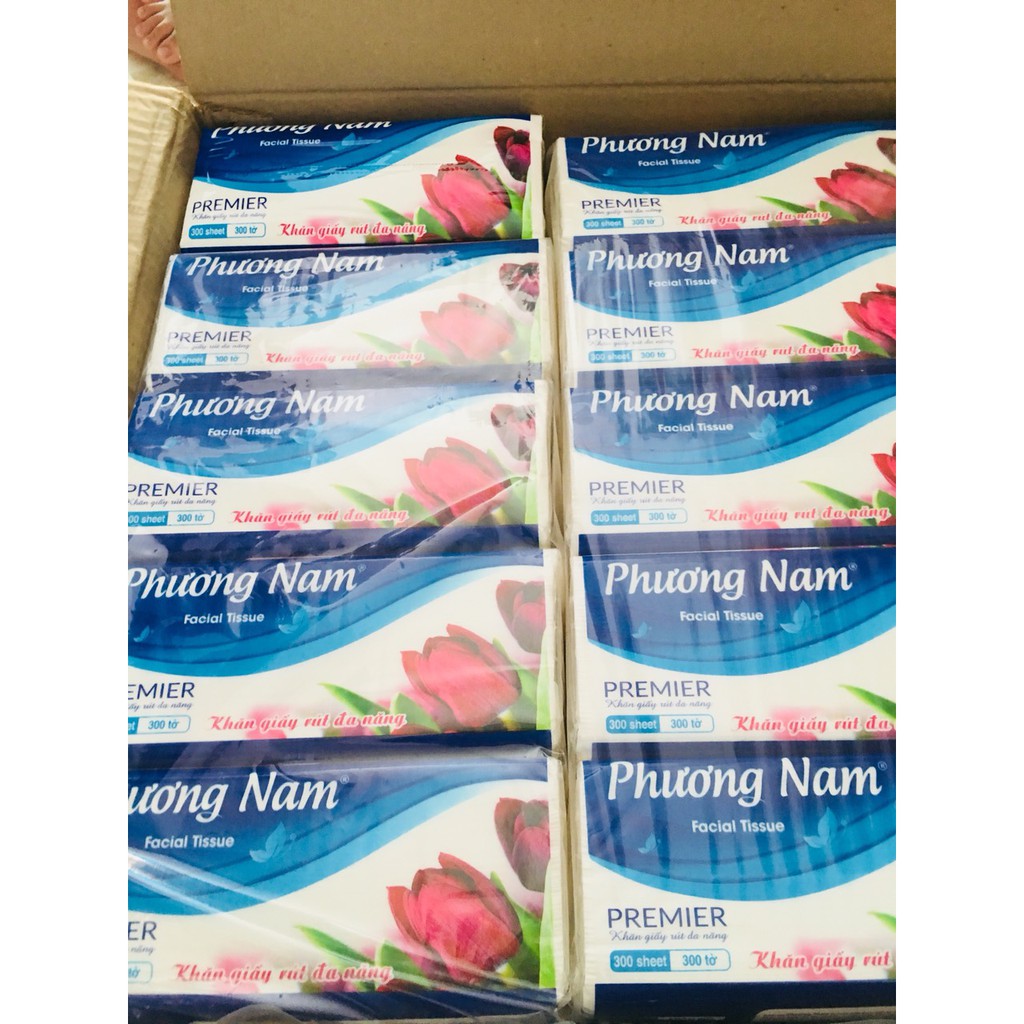 [FREESHIP 50K]GIẤY RÚT PHƯƠNG NAM ĐA NĂNG DAI MỊN MỀM 300 TỜ 2 LỚP