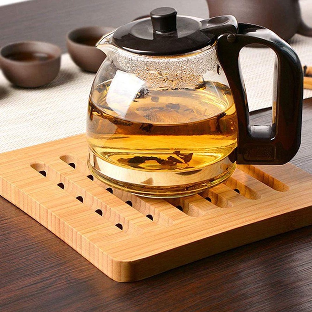 Đế Lót Nồi Cách Nhiệt Bằng Tre Tự Nhiên Thân Thiện Với Môi Trường