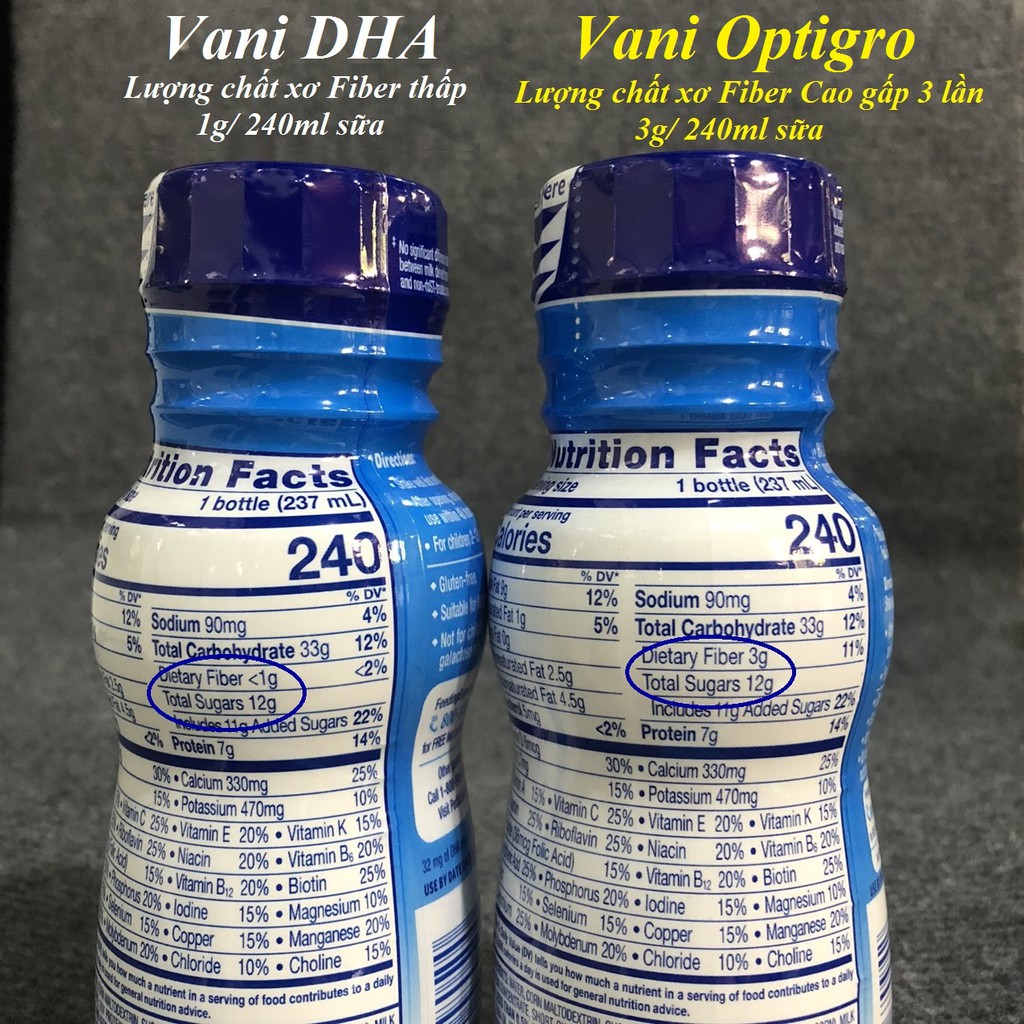 ❤️ [Date 7/2022] Lốc 6 lon Sữa nước Pediasure Vani, Dâu, Fiber xơ, Socola Mỹ 237ml