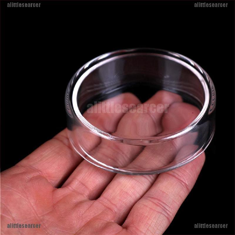 NEW Đĩa Thủy Tinh Đựng Thức Ăn Cho Thú Cưng 60mm