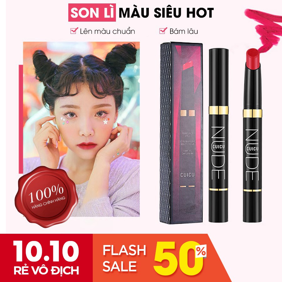 Son Thỏi Giữ Ẩm 6 Màu