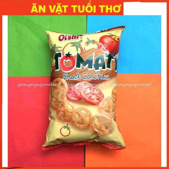 Bim bim Snack TOMATI 75g vị cà chua Siêu to