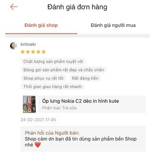 Ốp lưng Nokia C2 dẻo in hình kute