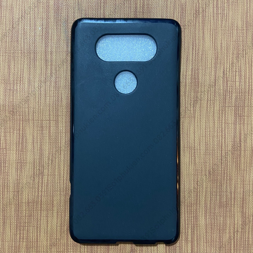 Ốp lưng LG V20 silicon dẻo trong dẻo đen trơn cao cấp