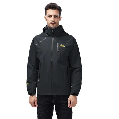 Áo khoác hoodie dáng rộng chống gió thời trang thu đông mới cho nam