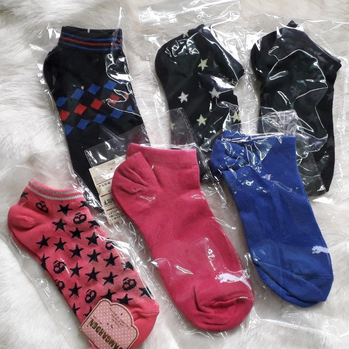 Tất nữ cổ ngắn nhiều màu (mã TQ) cotton ngăn mùi mồ hôi chân siêu thoáng