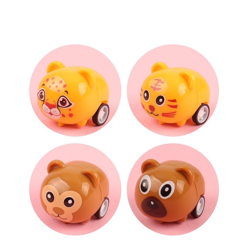 Đồ chơi con vật mini chạy đà - thú chạy cót mini cho bé