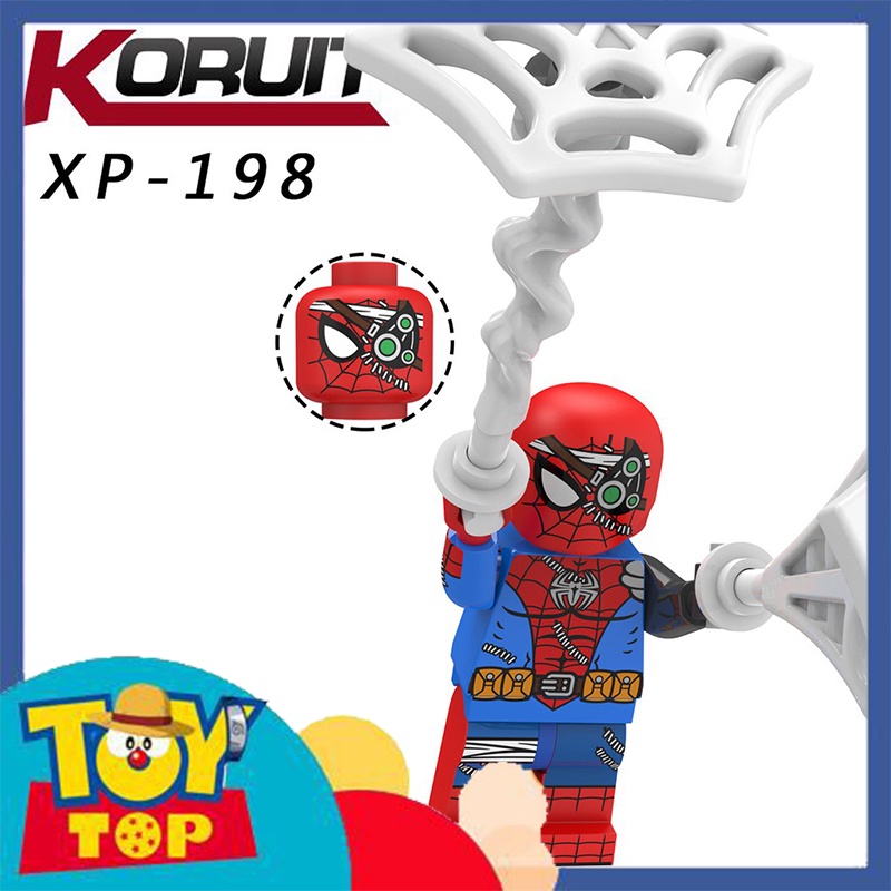 Đồ chơi lắp ráp mini người nhện Spider man các phiên bản , Mysterio xếp hình mini KT1027