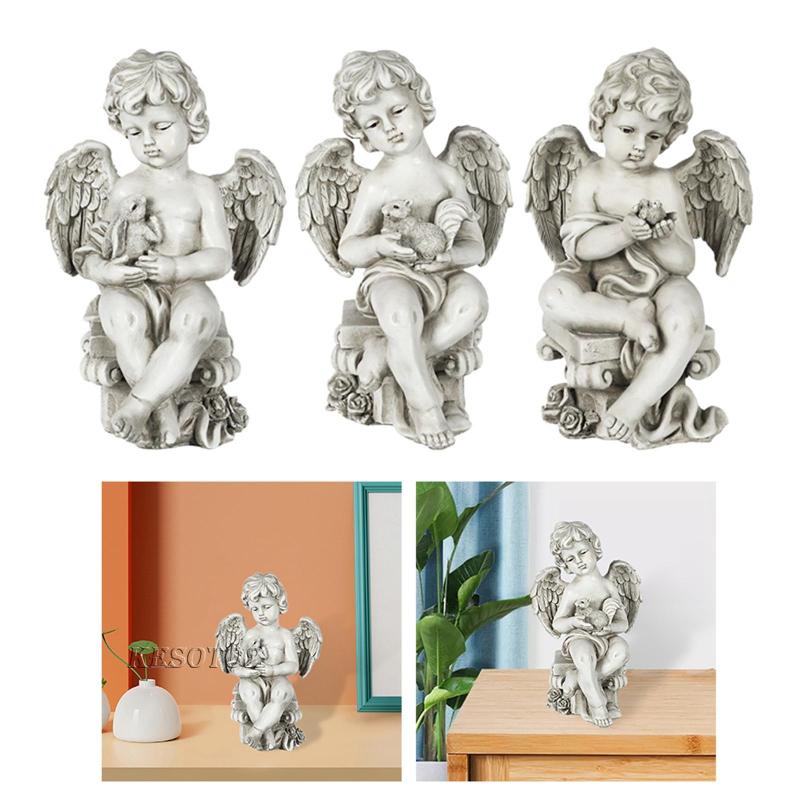 [Kesoto2] Tượng Thiên Thần Trang Trí Sân Vườn Ngoài Trời