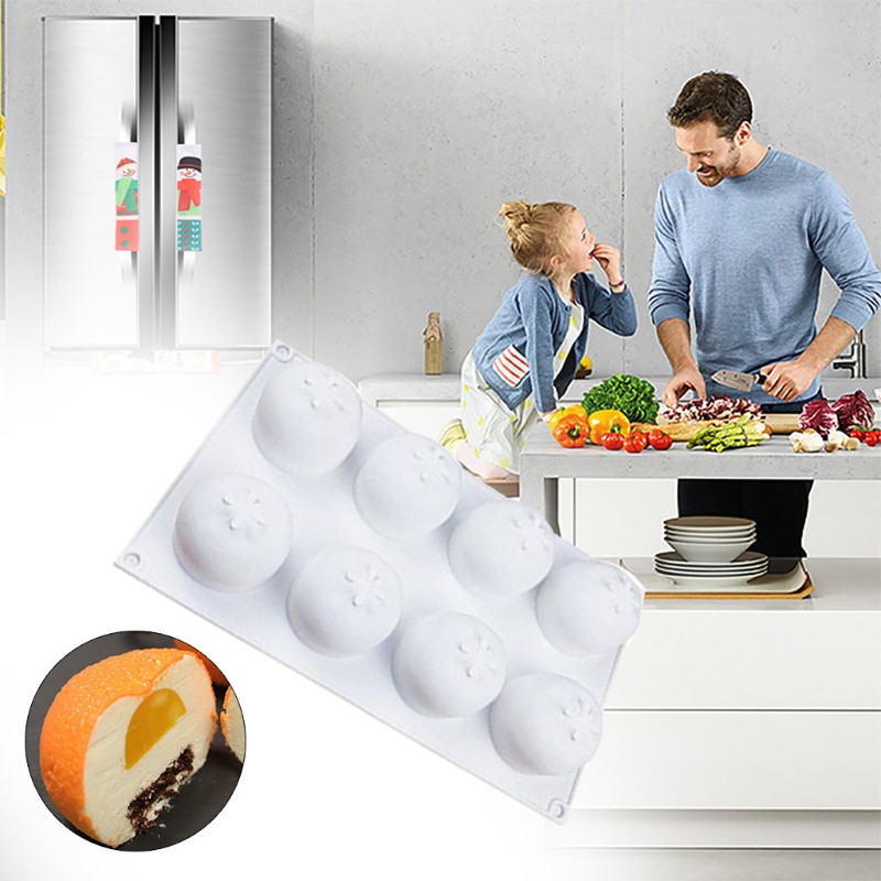 Aoto Khuôn Silicone Làm Bánh Mousse Chocolate Tráng Miệng