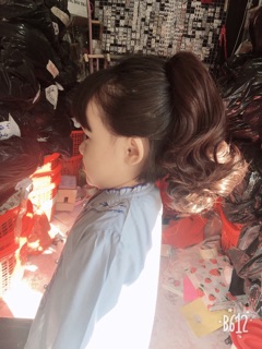 Tóc ngoặm cho bé