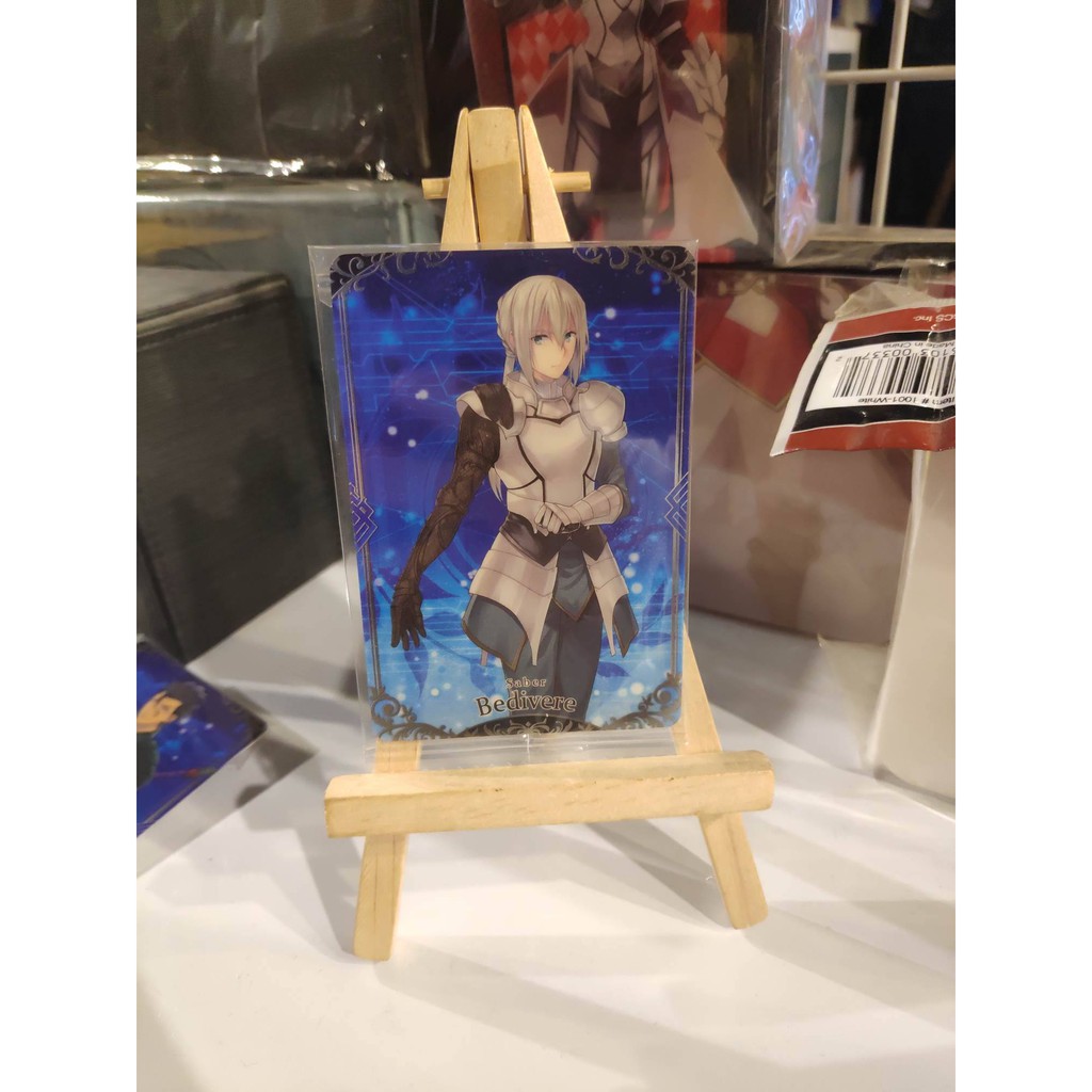 Thẻ bài bánh xốp Fate Grand Order FGO Bedivere N - Tặng bọc bài nhựa bảo quản