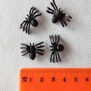 Sét 50 con nhện mini giả trang trí hallowen