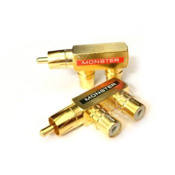 1 cặp đầu chia jack AV/hoa sen 1 ra 2 Monster