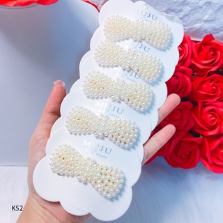 Kẹp tóc đính hạt siêu hot Hàn Quốc K52