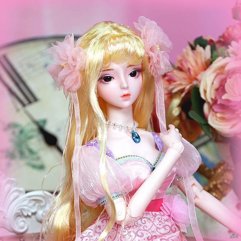 ♝☬✉trong mơ Truyện cổ tích công chúa băng giá Ba điểm Bjd Lolita Girl Toy 2021 mới