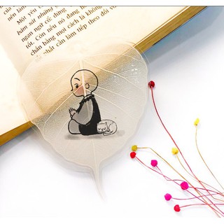 Lá Bồ Đề In Hình chú Tiểu Đáng Yêu 500Gr Mít Sấy Giòn