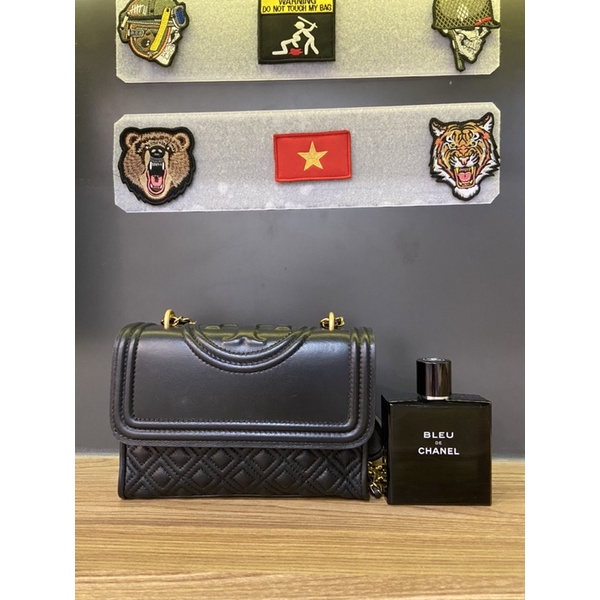 Túi si da thật Tory Burch