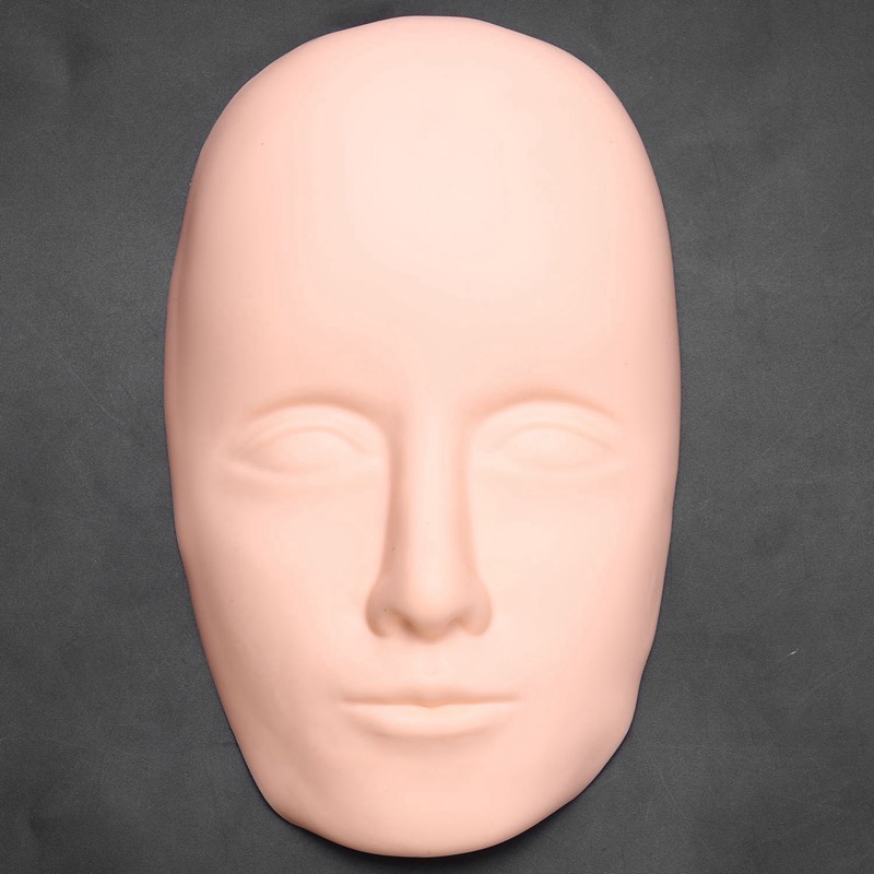 (Hàng Mới Về) Mô Hình Khuôn Mặt Giả Da 5d Bằng Silicon Dùng Để Luyện Tập Trang Điểm | BigBuy360 - bigbuy360.vn
