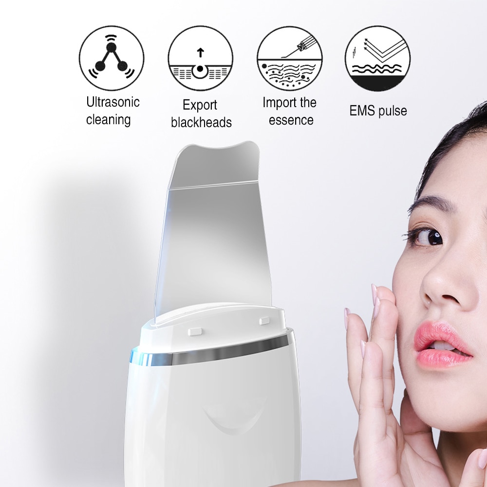 [Hàng mới về] Máy Phun Sương Siêu Âm Giúp Làm Sạch Sâu Lỗ Chân Lông Thiết Kế Cổng Usb Tiện Lợi