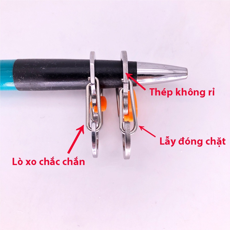 Móc khóa EDC GALANO móc treo chìa khóa carabiner treo balo du lịch có chốt khoá xoay tiện dụng HK-001209